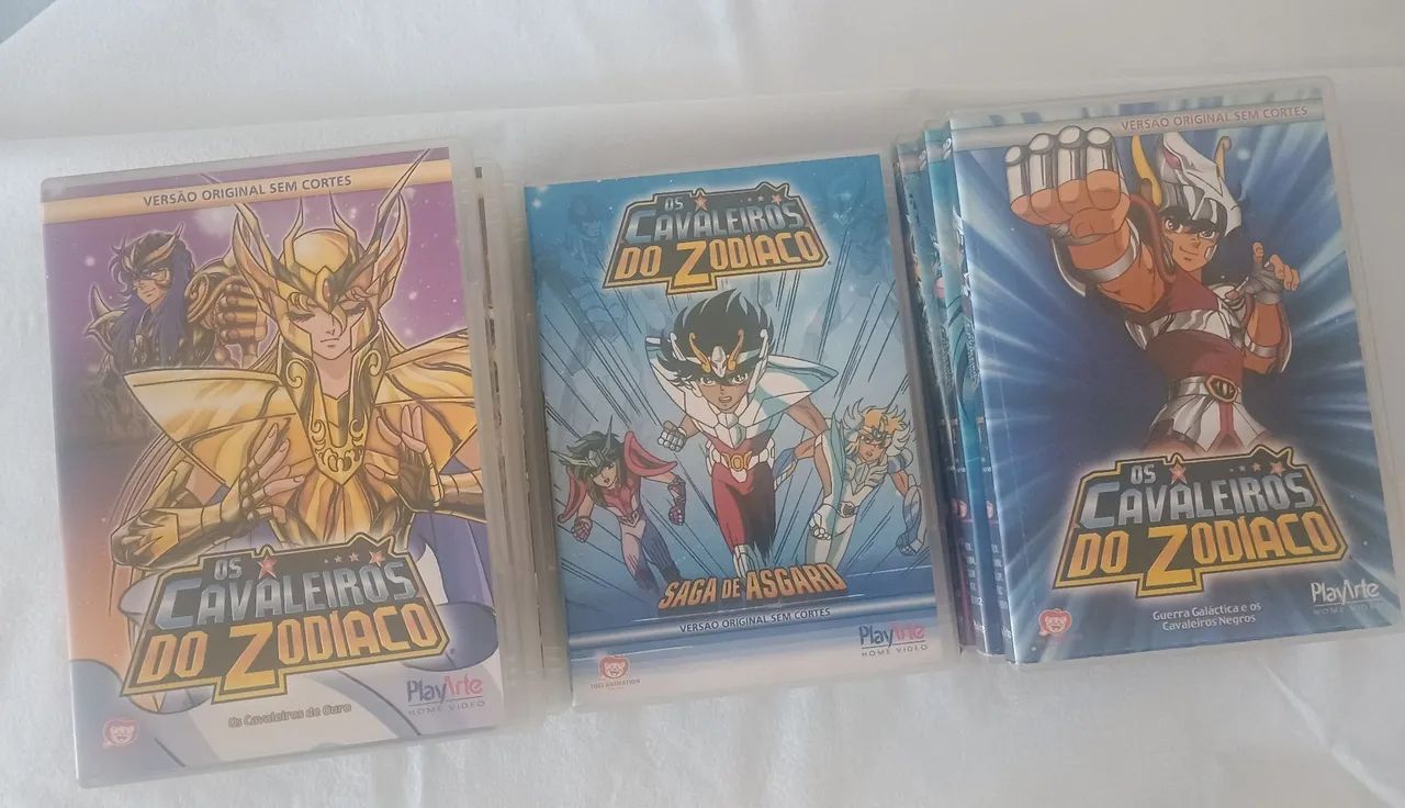 Dvd cavaleiros do zodíaco - DVD, Blu-Ray e Vídeo Cassete - Picadas