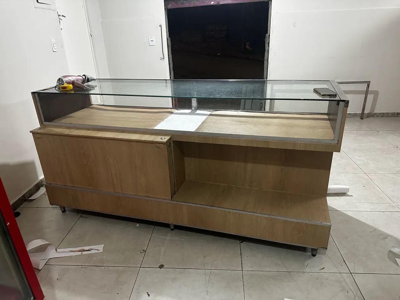 Balcão de padaria todo envelopado - 1750,00