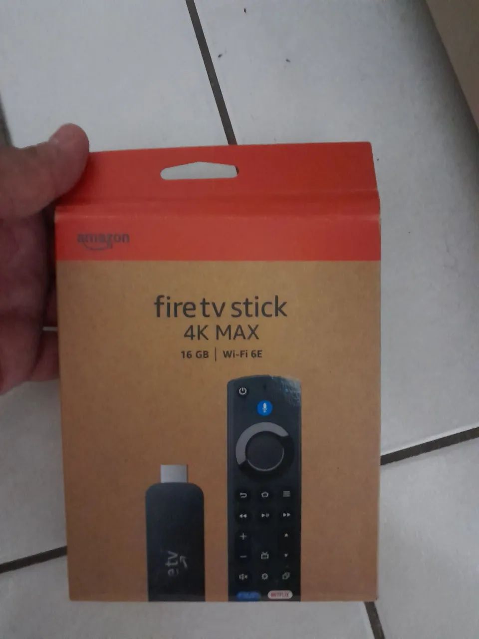 Amazon Fire Stick 4K MAX Novo Lacrado 