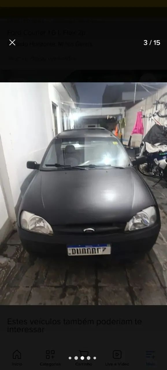Ford Courier 1.6 L/ 1.6 FLEX 2008