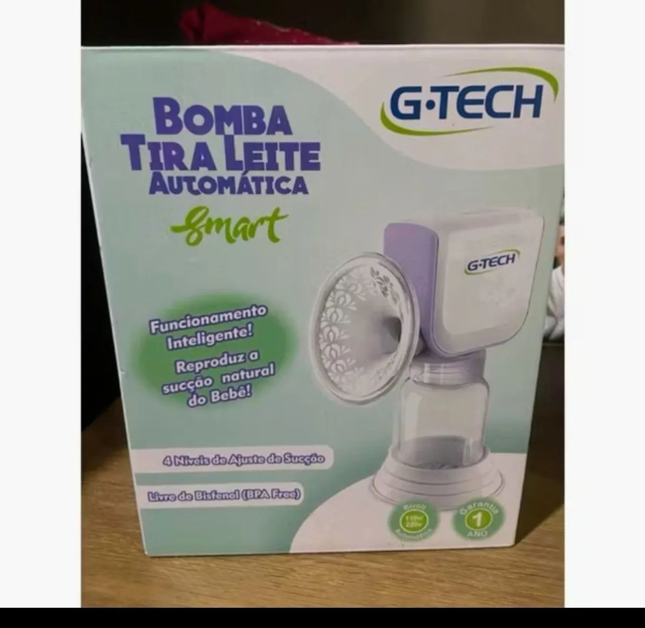 Bomba extratora de leite elétrica 