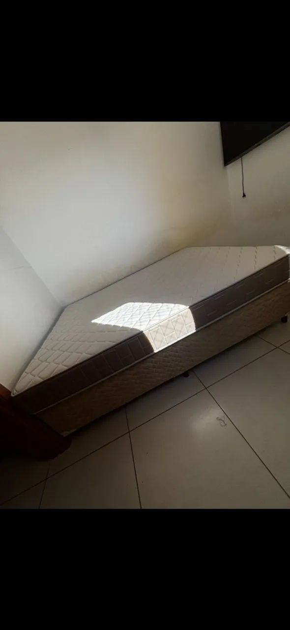 Cama e colchão QUEEN ORTOBOM ESPUMA EXTRA FIRMI  - Foto 4