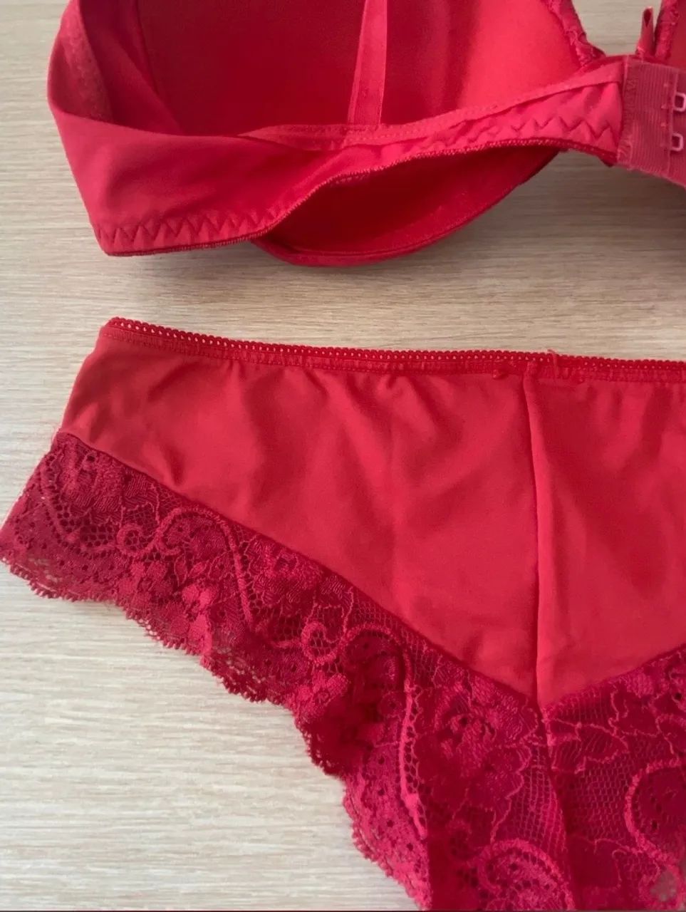Conjunto lingerie vermelho  - Foto 5