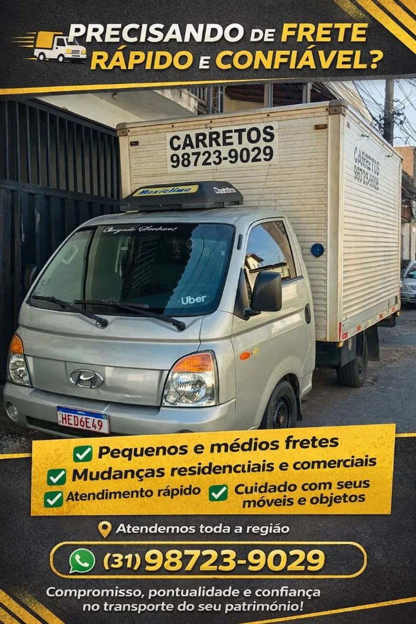 Carreto transporte mudanças 