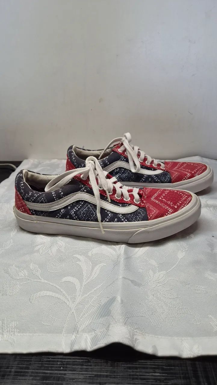 tênis vans old skool estampado 38 - Foto 5