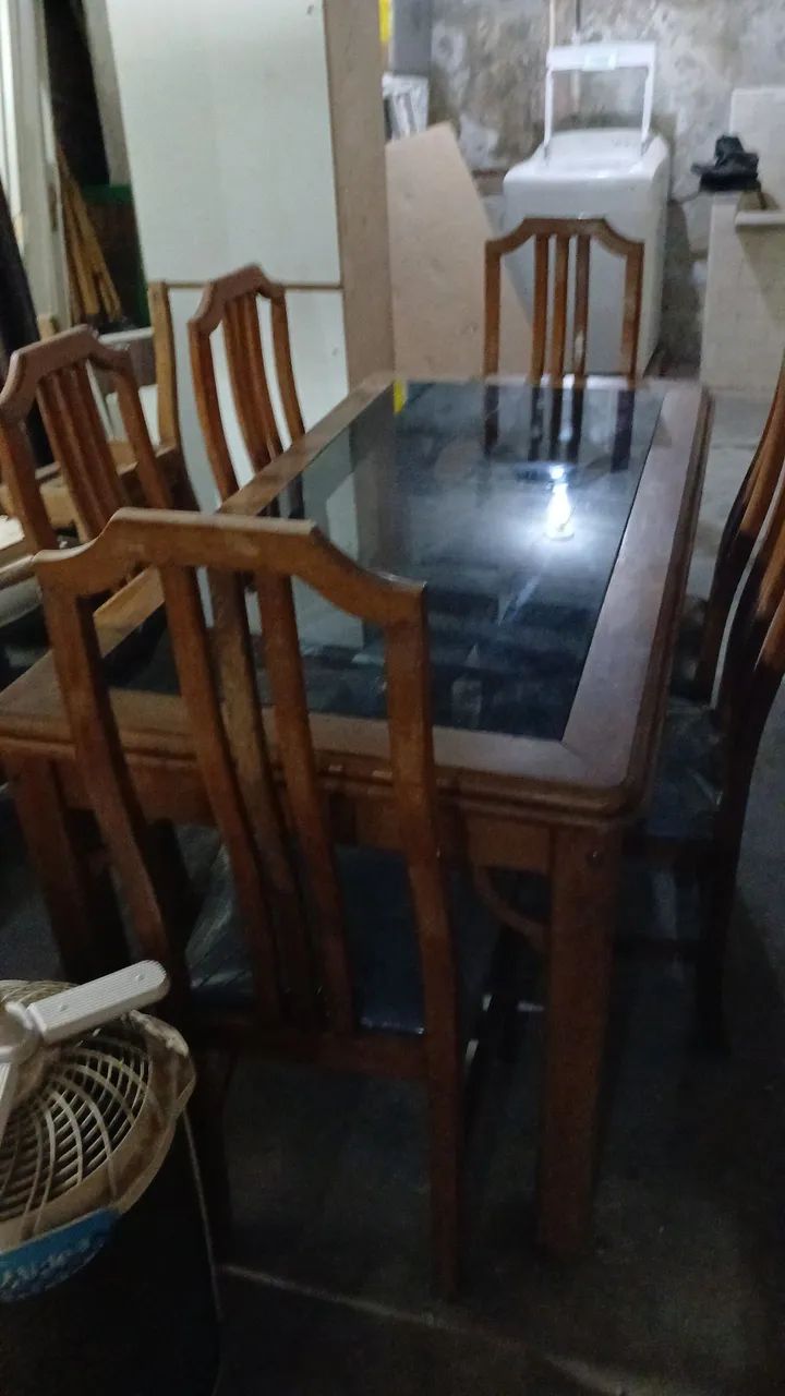 Mesa com 6 cadeiras - Foto 2