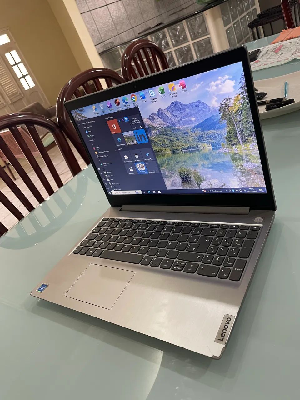 Vendo Notebook Lenovo iDeapad 3i com SSD M2  - Foto 2