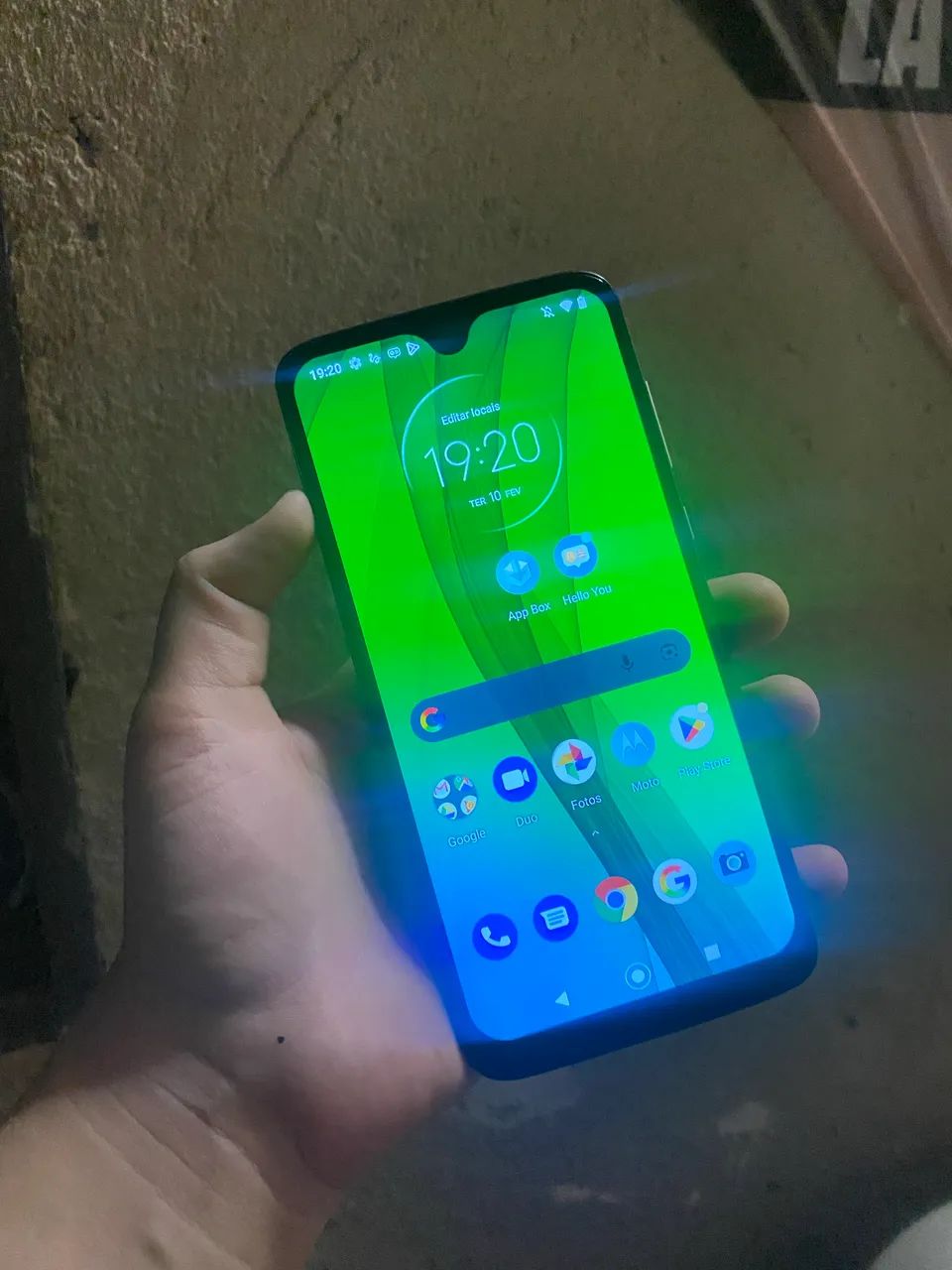 Celular moto g7 plus