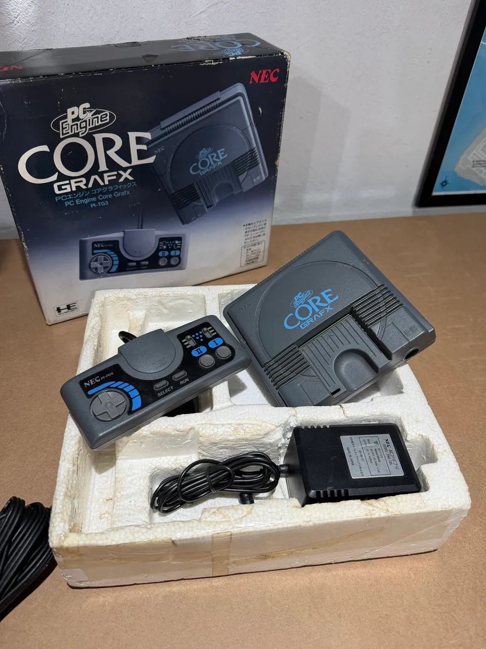 Vendo PC Engine Core Grafx Nec semi novo - Consoles de Vídeo Game