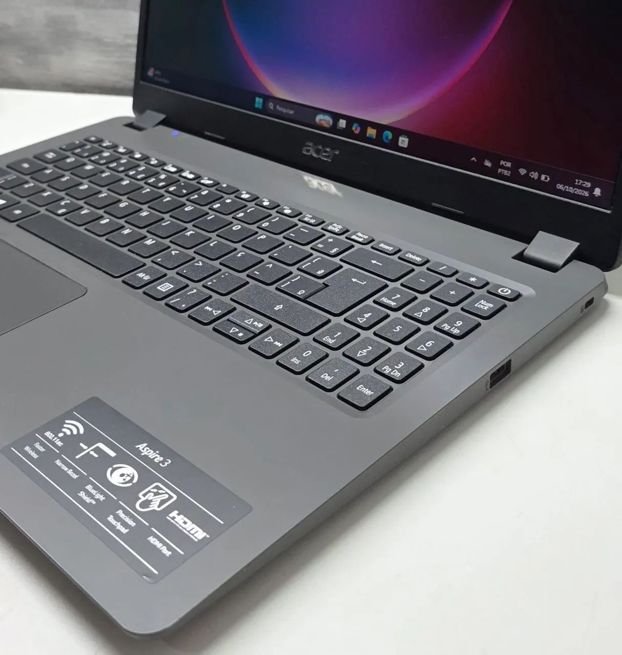 Notebook i3 10° geração 8gb ram/SSD 256gb - Foto 3