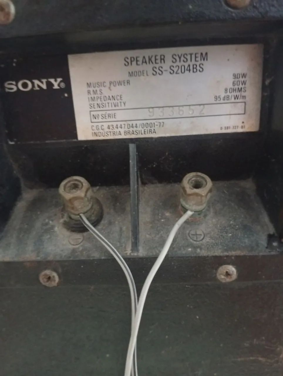 Caixa Sony vintage  - Foto 3