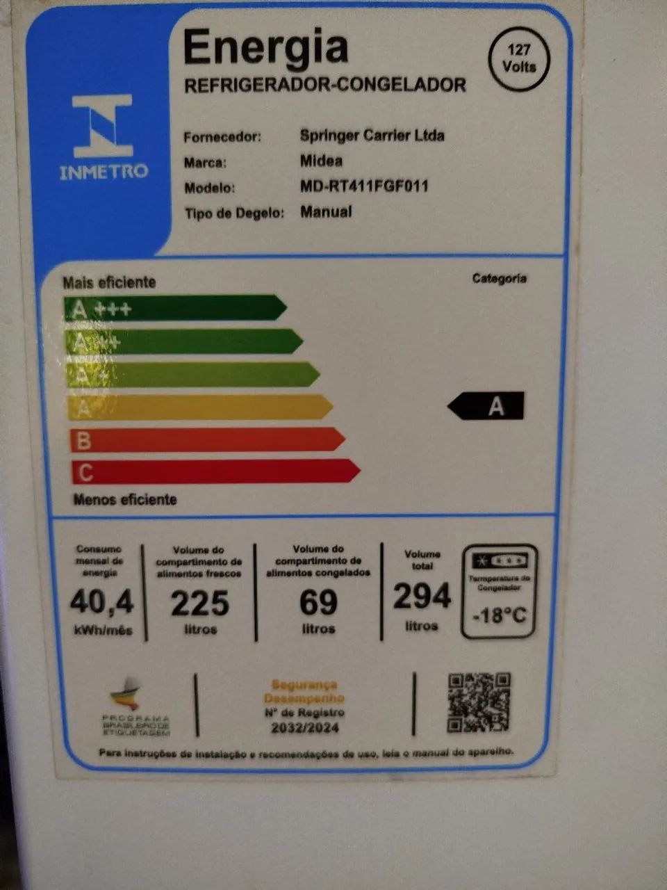 Geladeira Midea Duplex de 473L - Foto 5