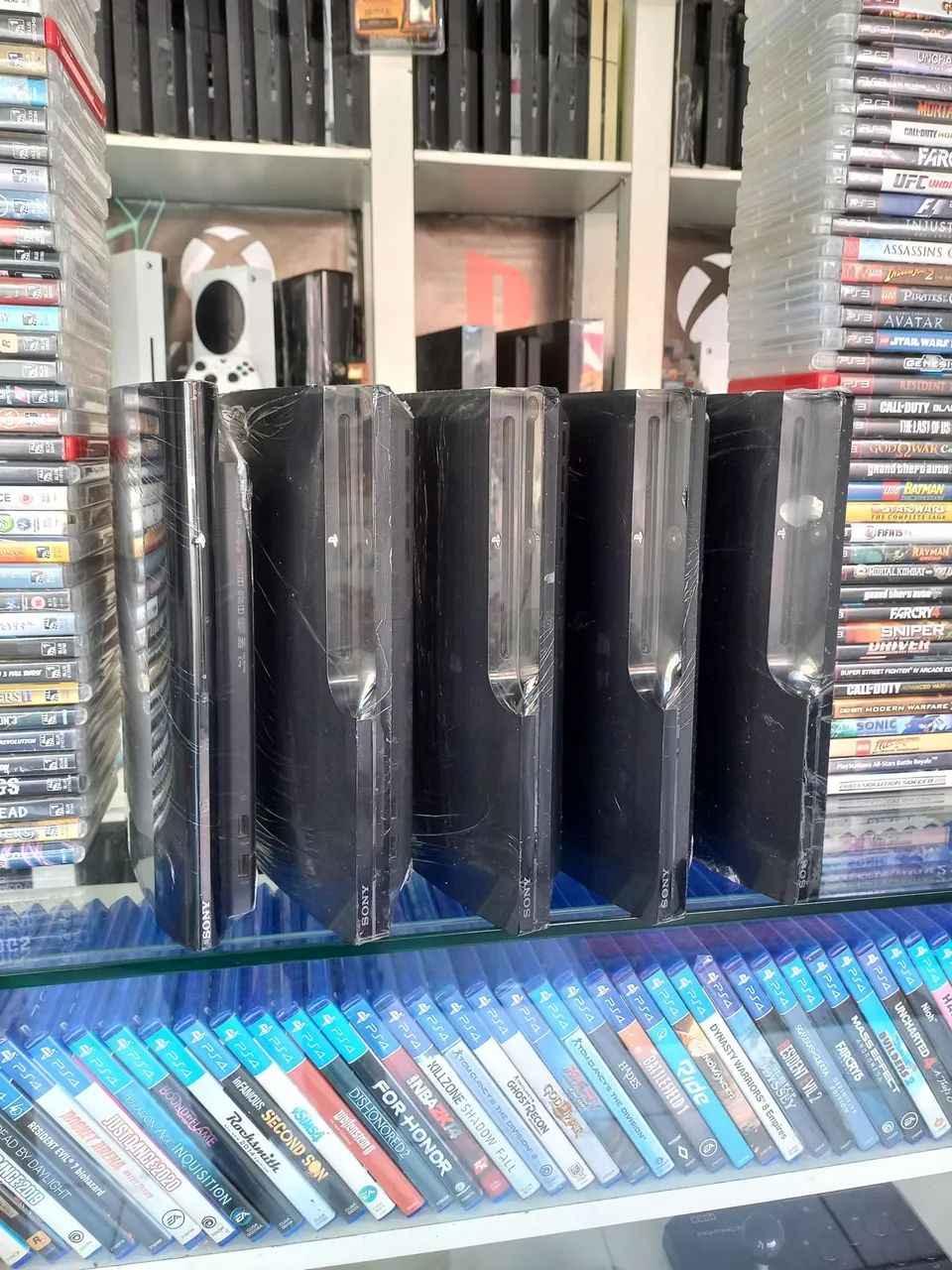 Ps3 com garantia aceito games 