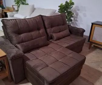 Sofá Reclinável 2,20m - Entregamos! - Foto 4