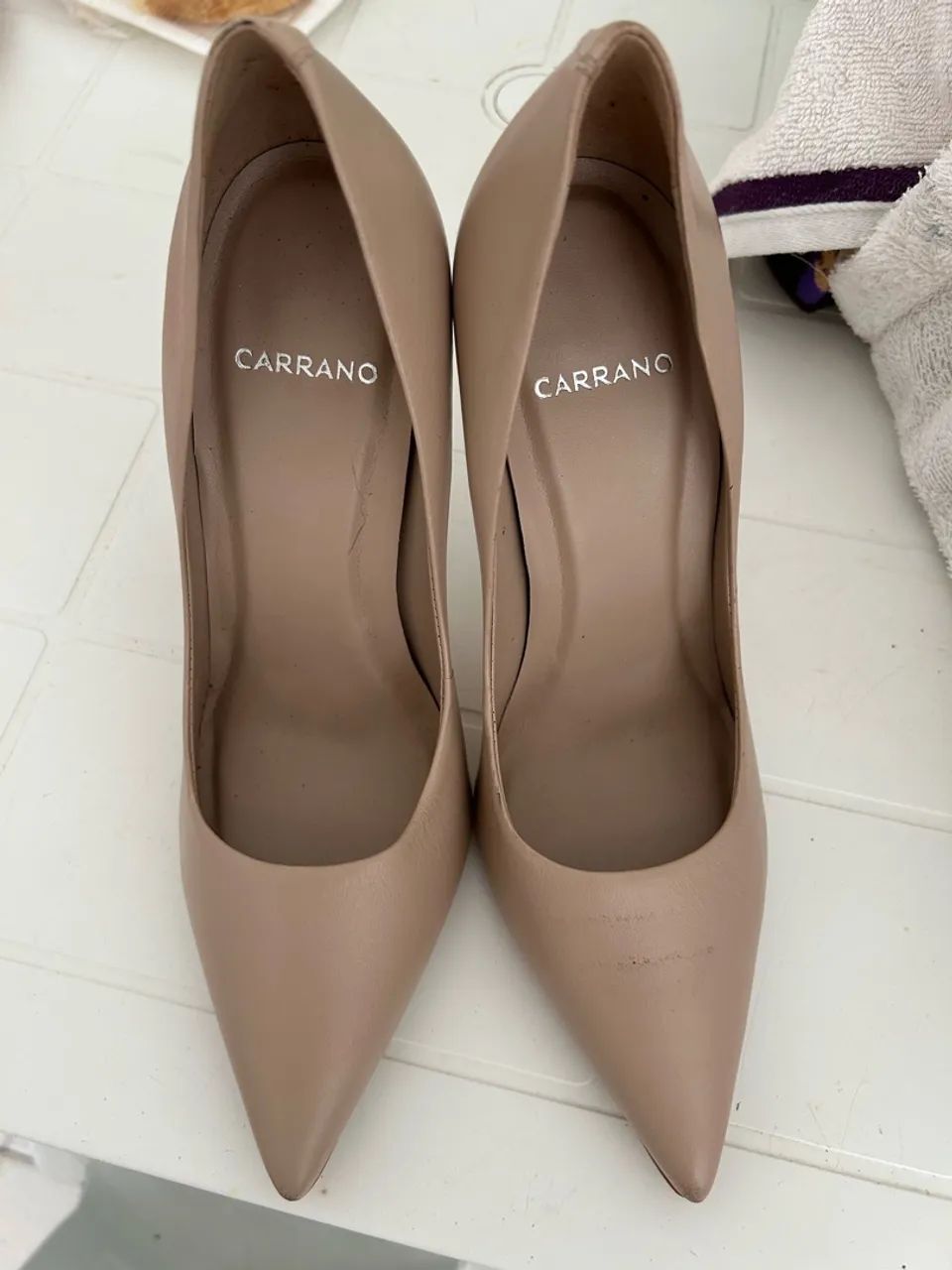 Scarpin bege Carrano  - Foto 4