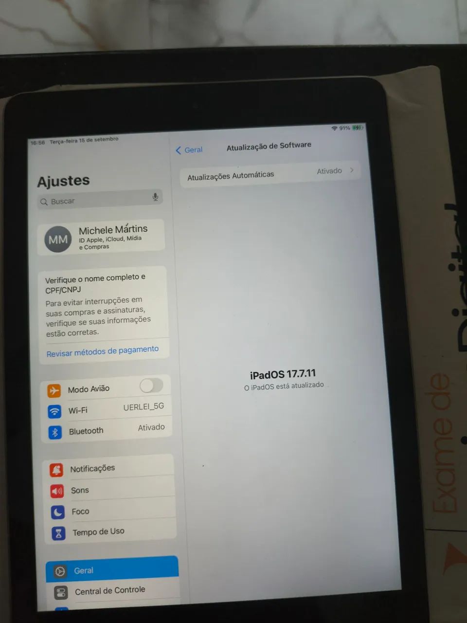 IPAD 6ª GERAÇÃO 32GB - Foto 4