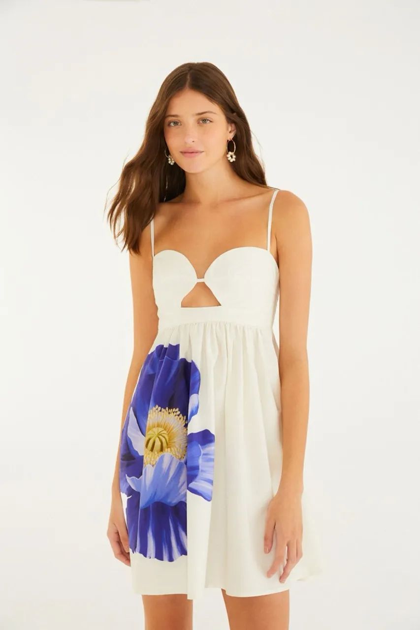 Vestido farm curto 