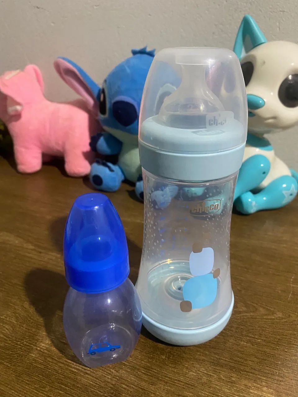 Mamadeira e chuquinha 