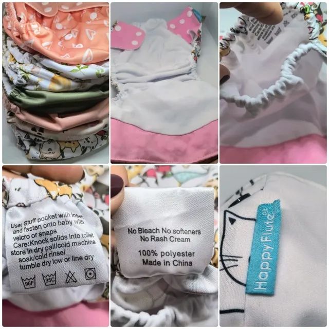 ECO-FRIENDLY CLOTH DIAPER - HAPPY FLUTE