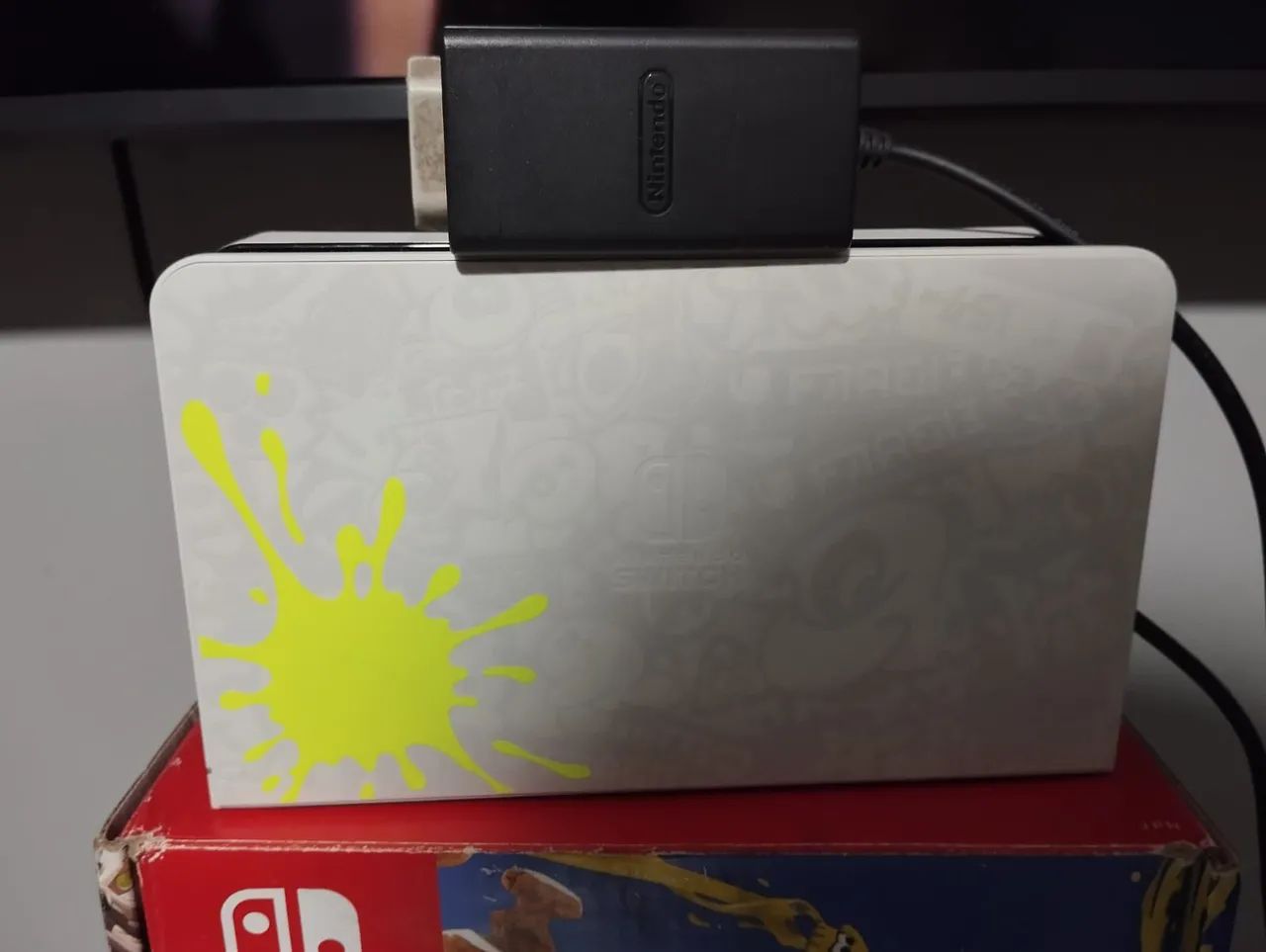 Nintendo switch OLED versão splatoon3 - Foto 4