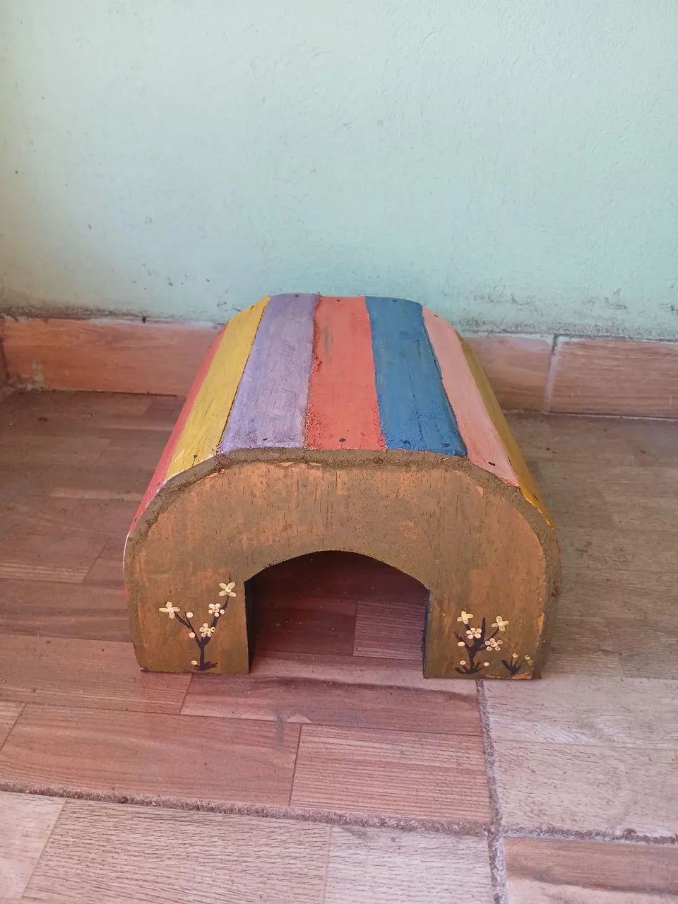 Toca de porquinho da Índia-Artesanal  - Foto 2