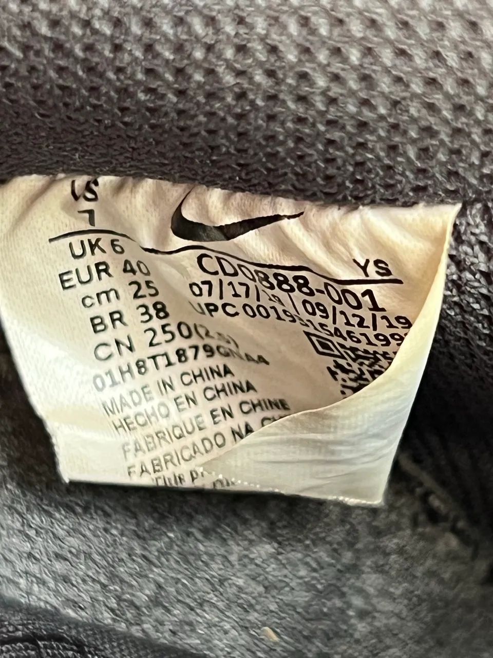 Air force 1 Black 38 original - Foto 3