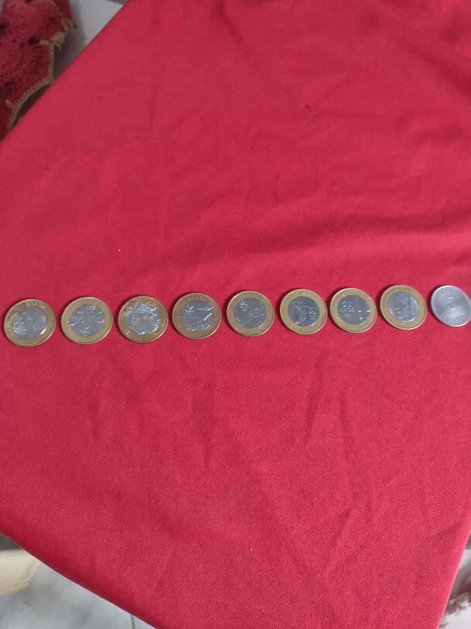 Moedas coleção antiga 