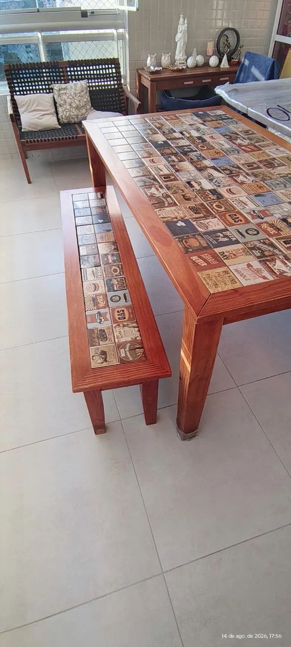Mesa de sacada/jantar