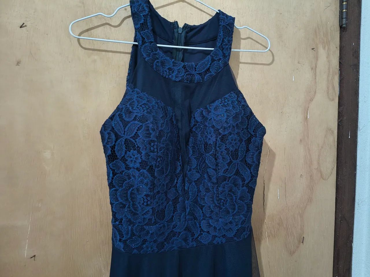 Vestido de Festa Azul Marinho - Foto 3