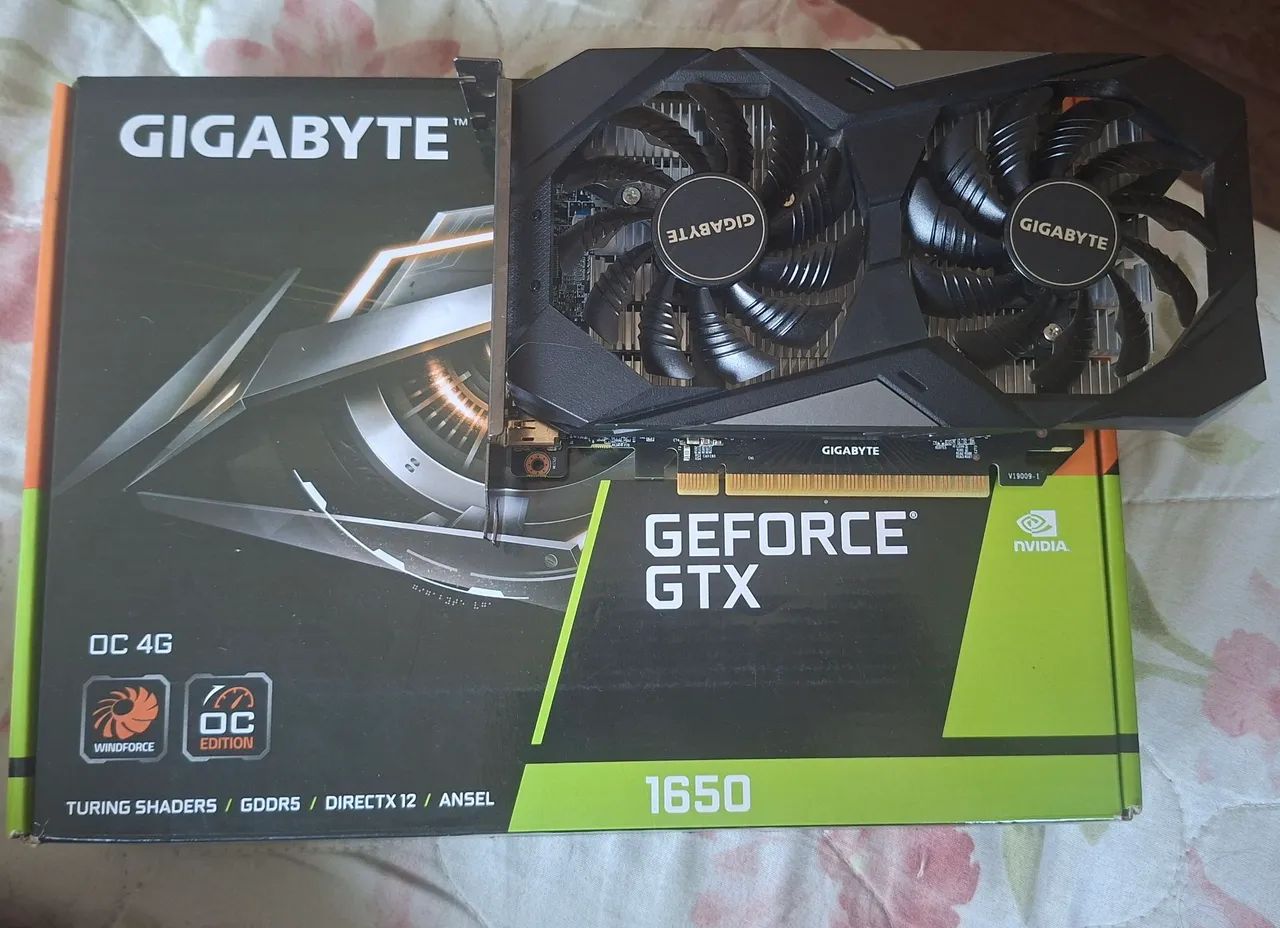 GTX 1650 (defeito)