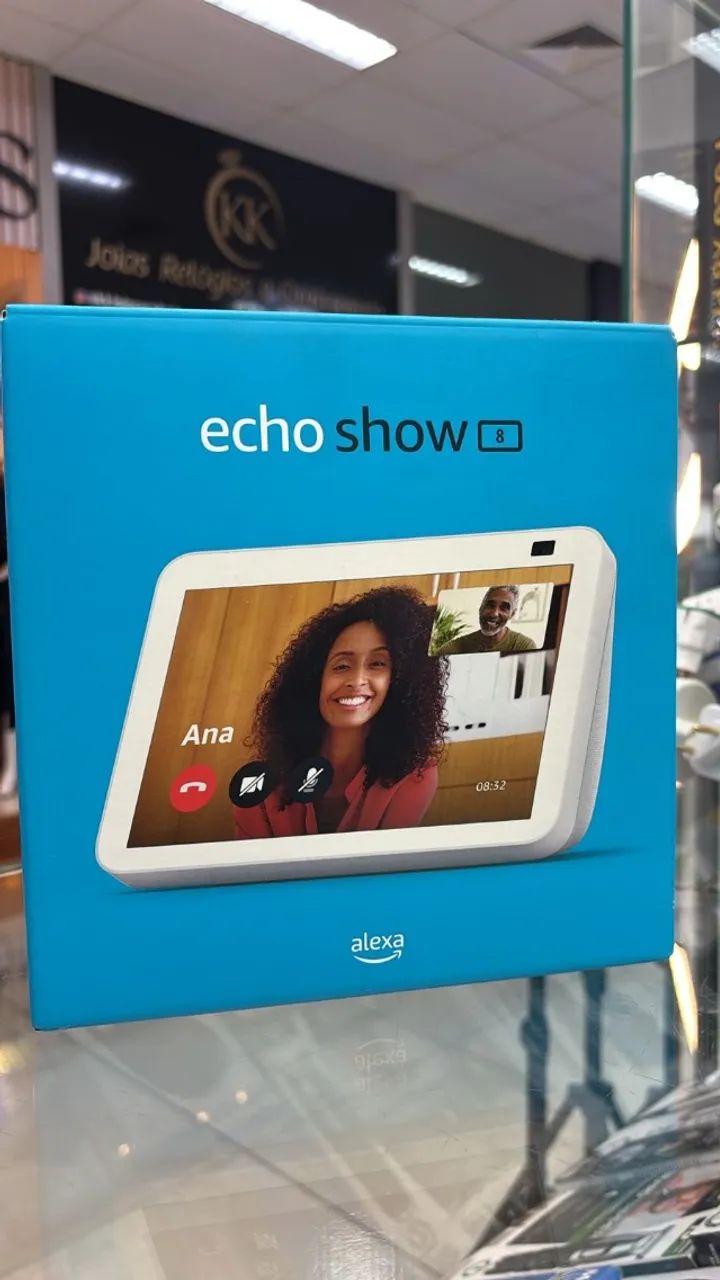 ALEXA ECHO SHOW 8 BRANCA (2 GEN)