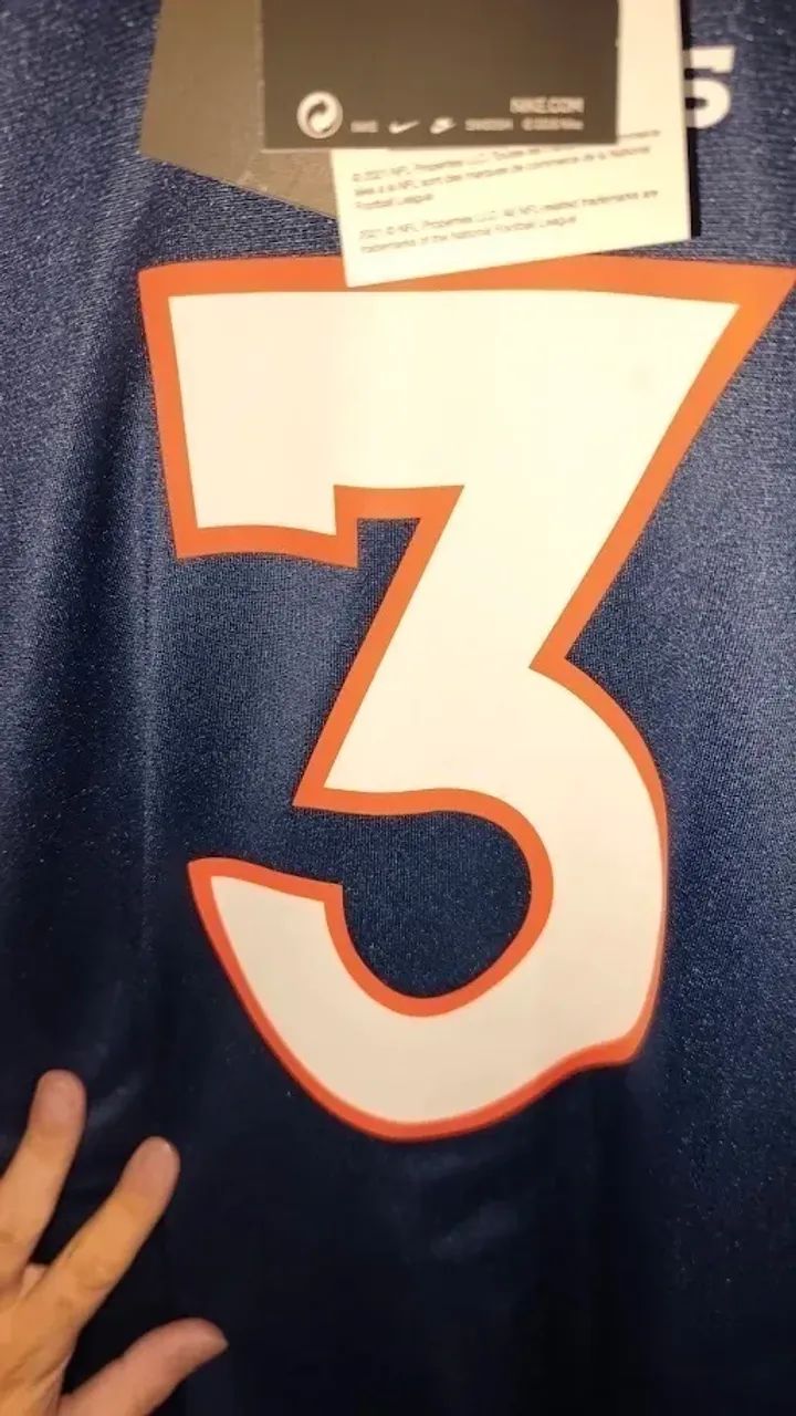 Camisa Denver Broncos Nike Russel Wilson #3 - Foto 5