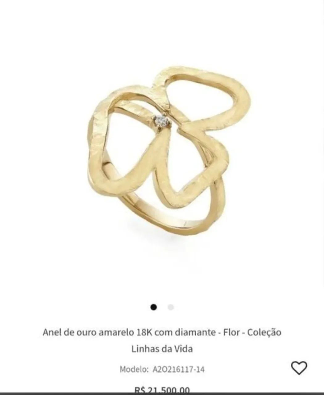 Anel Hstern linhas da vida  - Foto 4