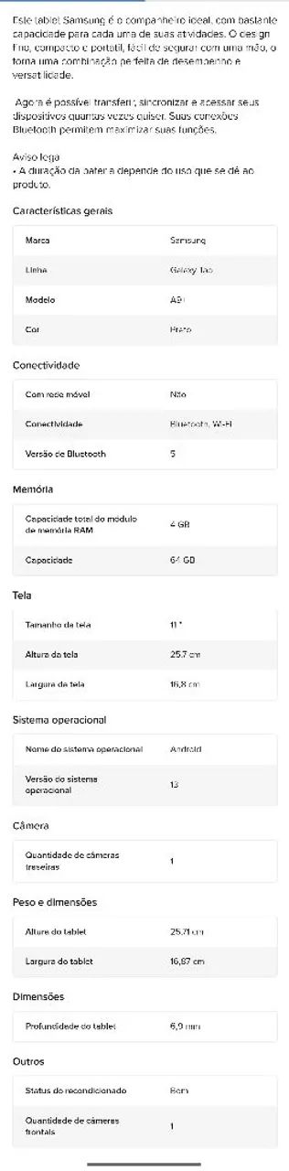GALAXY TAB A9+ - Foto 2