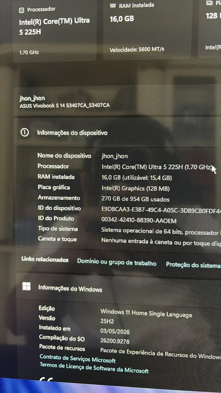 Notebook Asus vivobook - Foto 3