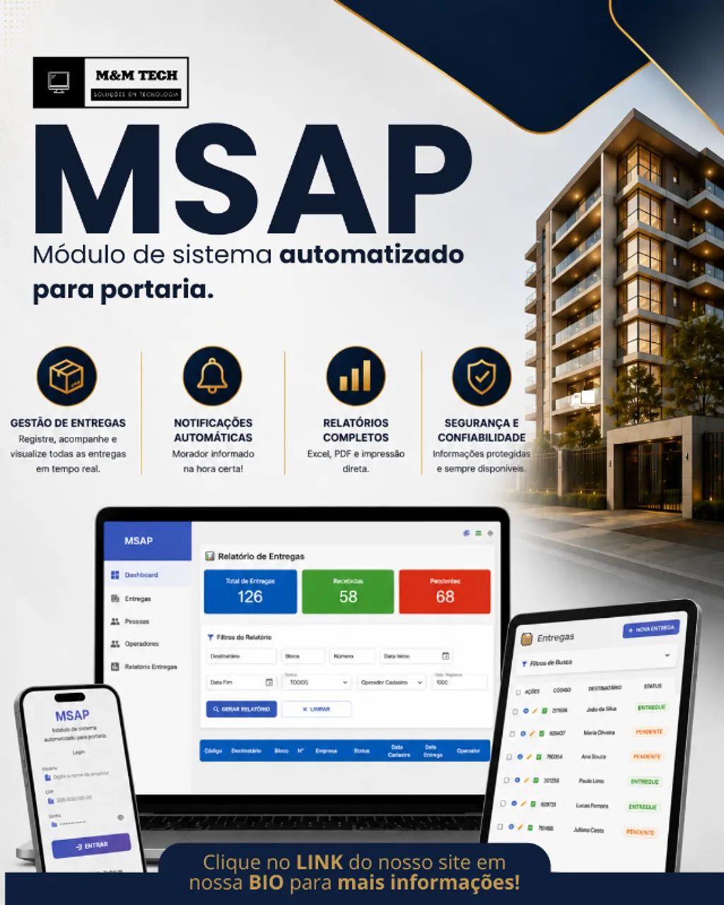MSAP - Modulo de sistema automatizado para portarias