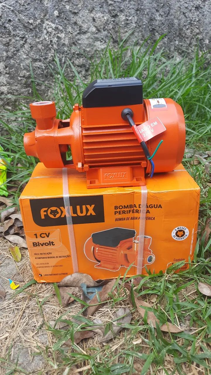 Bomba D'agua FoxLux 1cv Bivolt - Foto 4