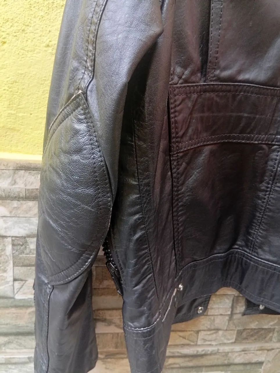 Jaqueta couro masculino  - Foto 5