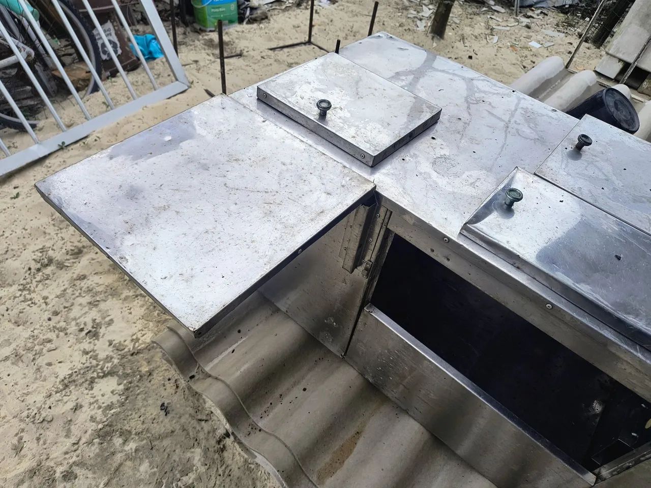 Kit em inox para cachorro quente