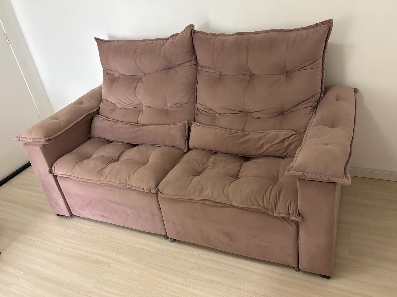Sofá Rosé Retrátil e Reclinável  - Foto 2