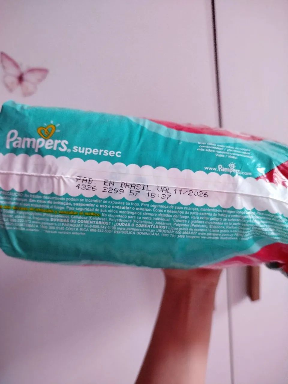 Fraldas Pampers supersec M - Foto 2