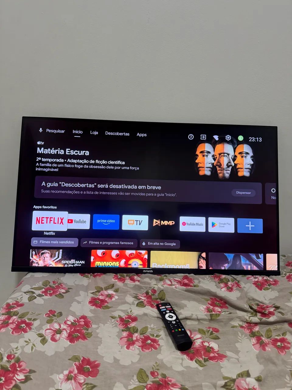 TV smart 43 polegadas com controle de voz - Foto 2