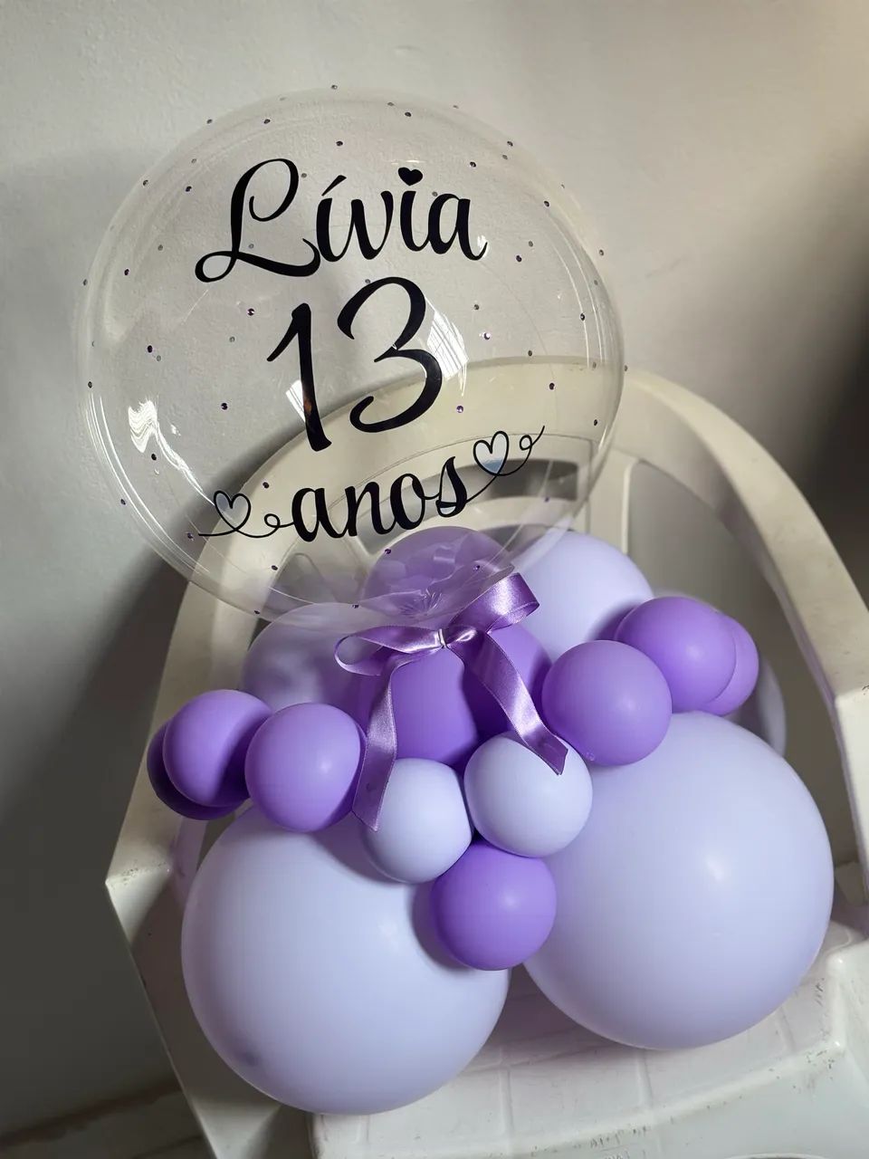 Centro de Mesa Balão Personalizado