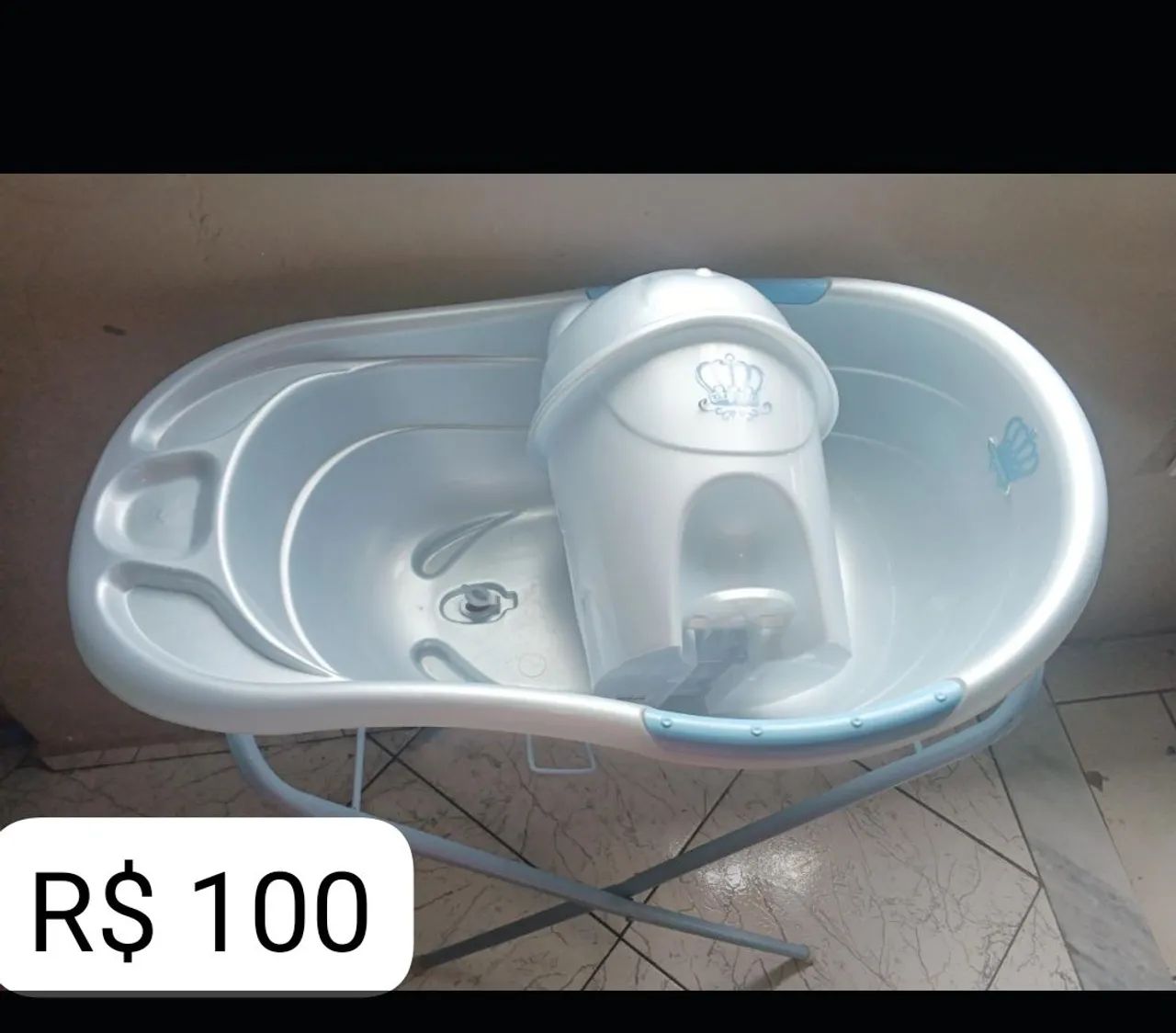 Kit de banheira de bebê 
