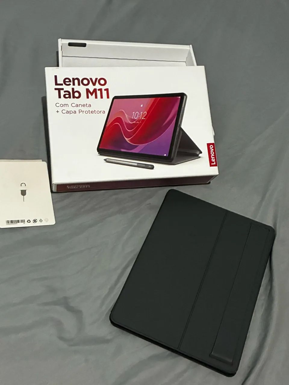 Tablet Lenovo Tab M11 com Caneta, Capa e Caixa - Foto 4