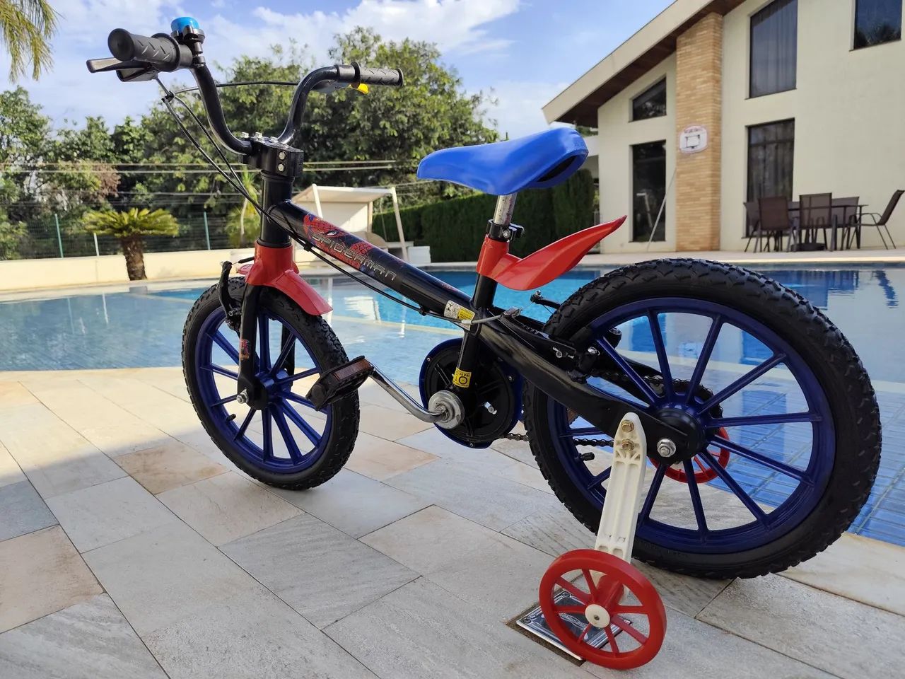 Bicicleta infantil Homem Aranha  - Foto 5