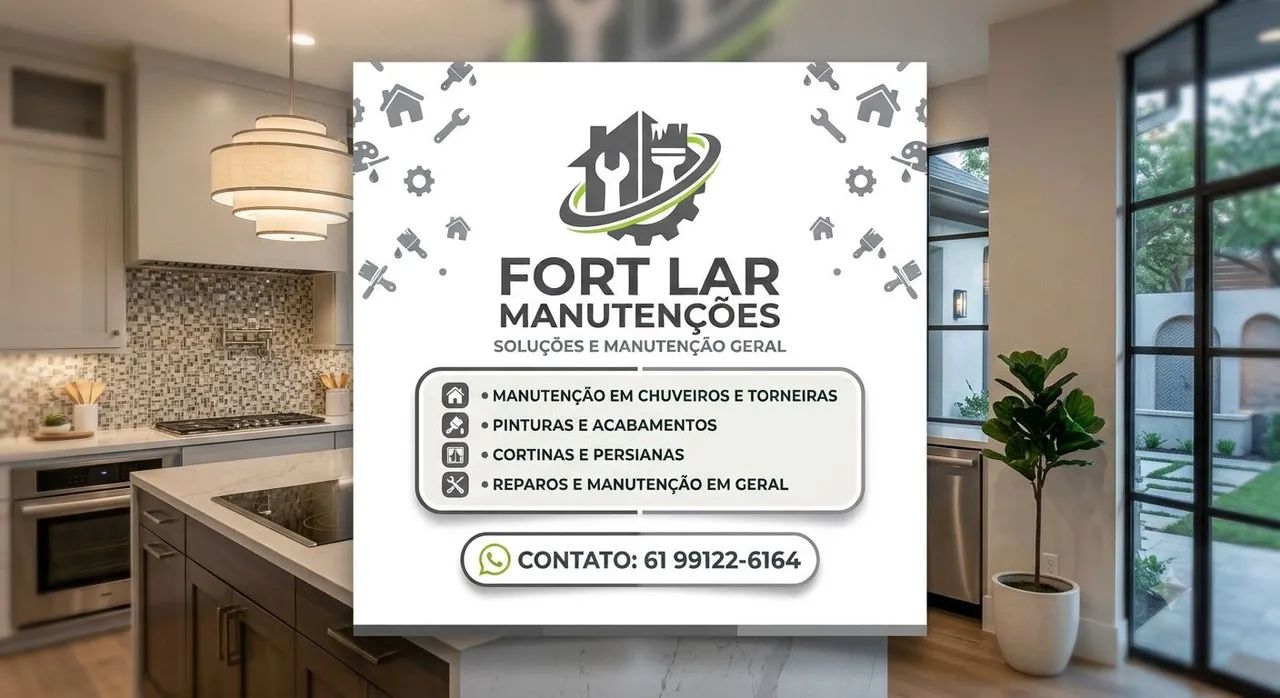 Manutenções e reparos em geral.