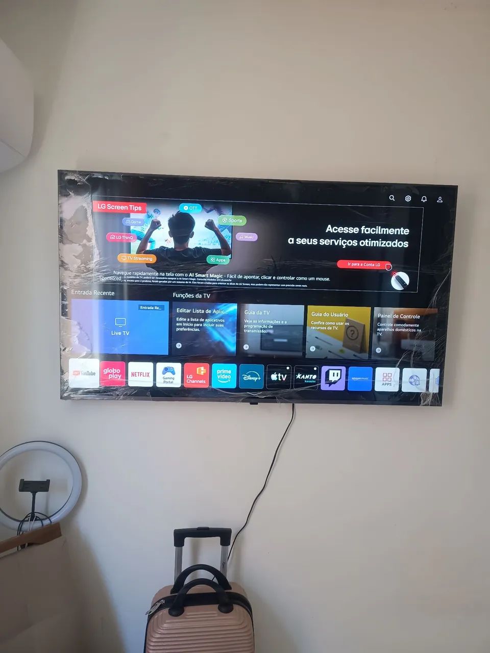 Tv Smart 43 top de linha  - Foto 5