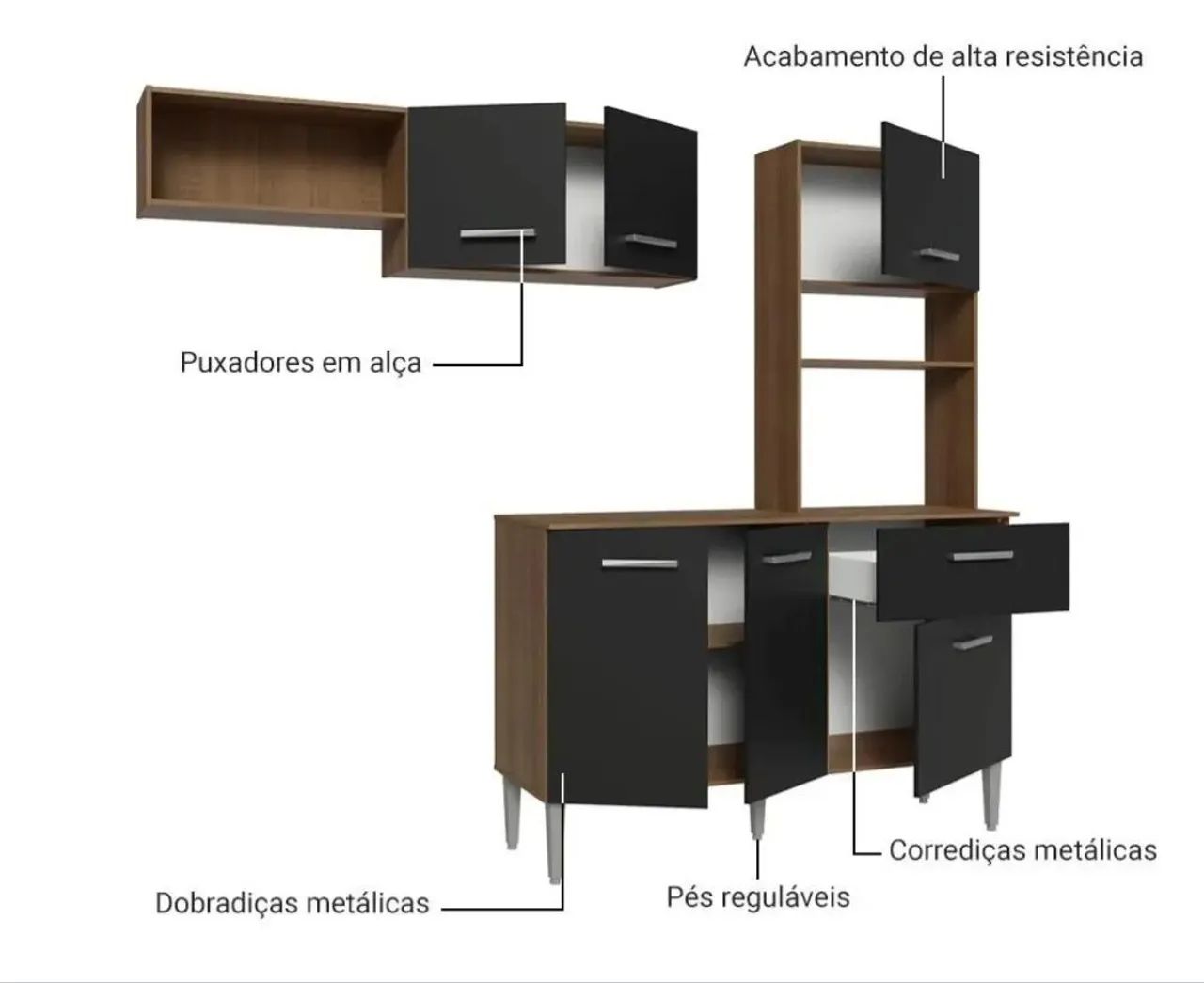 Armario de cozinha R$759,99 - Foto 4
