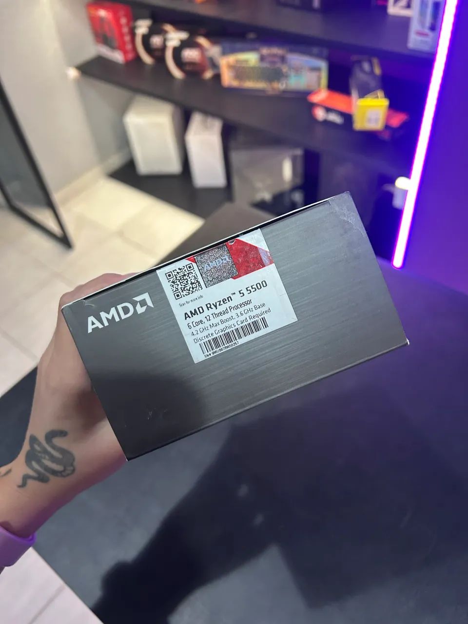 Processador AMD Ryzen 5 5500 3.6GHz - Foto 2